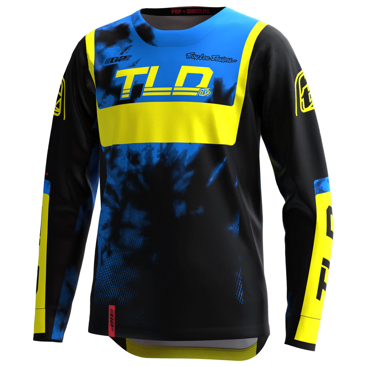 Troy Lee Designs Youth GP Jersey - Astro CLOSEOUT - Black / Yellow