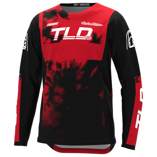 Troy Lee Designs Youth GP Jersey - Astro CLOSEOUT - Red / Black