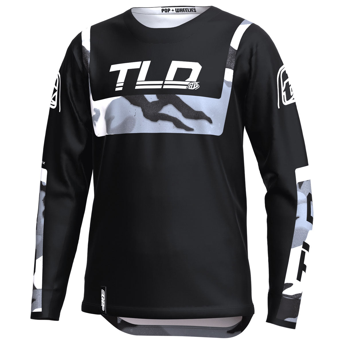 Troy Lee Designs Youth GP Jersey - Brazen Camo - Gray