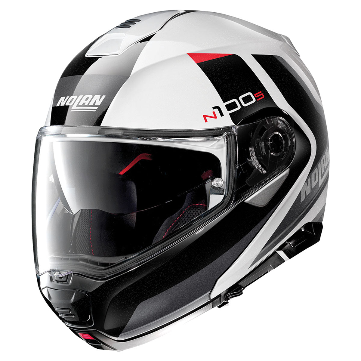 Nolan N100-5 Hilltop Helmet - White