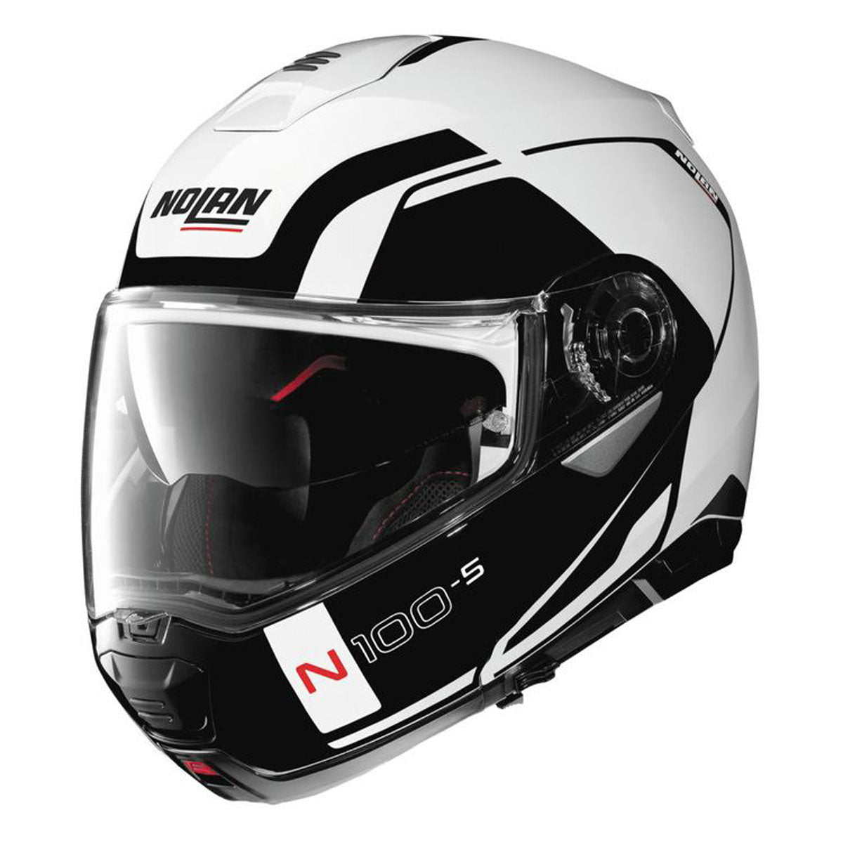 Nolan N100-5 Consistency Helmet CLOSEOUT - Metal White