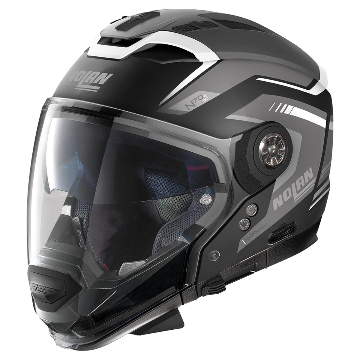 Nolan N70-2 GT Switchback Helmet - Matte Black