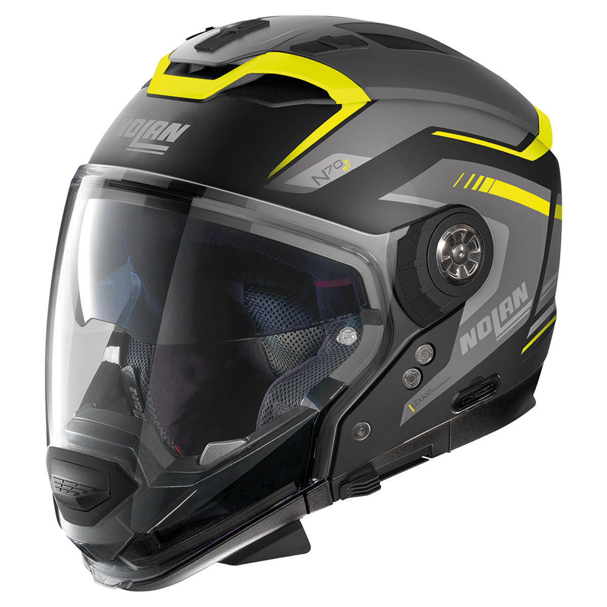 Nolan N70-2 GT Switchback Helmet - Yellow