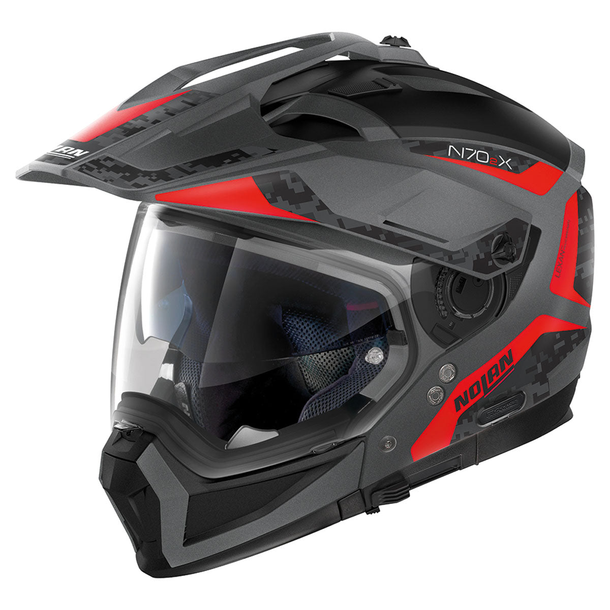 Nolan N70-2 X Torpedo Helmet - Red