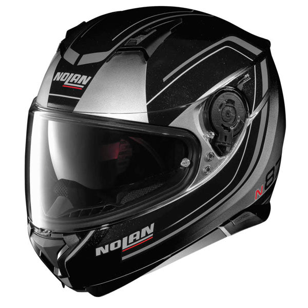 Nolan N87 Savoir Faire Helmet - Fade Silver