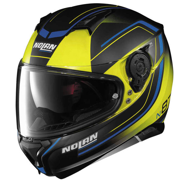 Nolan N87 Savoir Faire Helmet - Fade Yellow