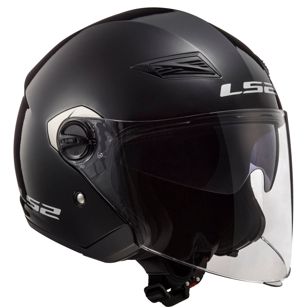 LS2 Track Helmet CLOSEOUT - Gloss Black