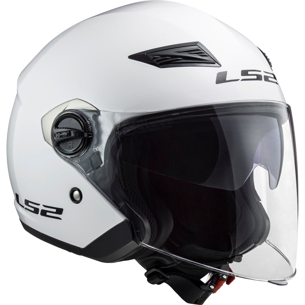 LS2 Track Helmet CLOSEOUT - Gloss Pearl White