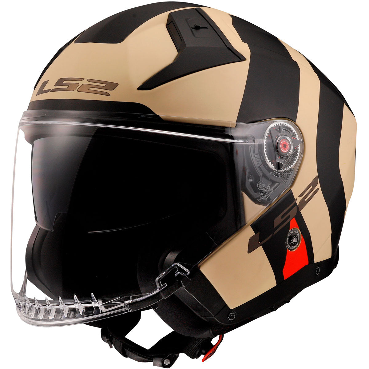 LS2 Infinity II Special Helmet - Matte Brown/Black