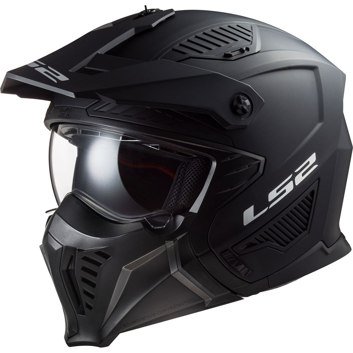 LS2 Drifter Solid Helmet - Matte Black