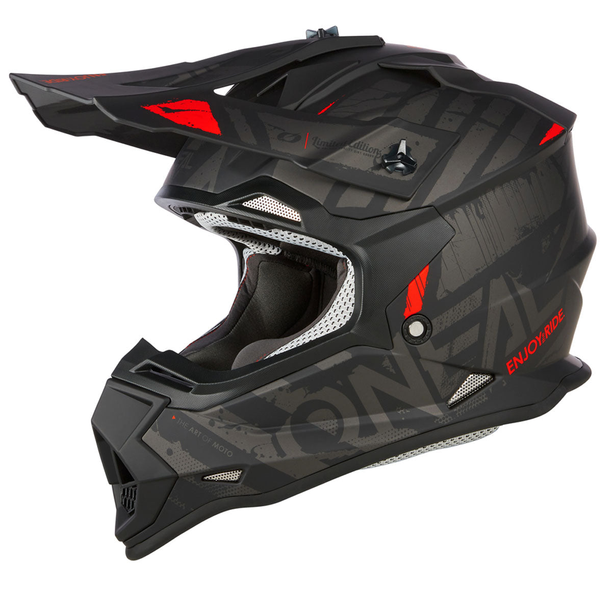 O'Neal 2 Series Helmet Glitch V.23 - Black/Grey