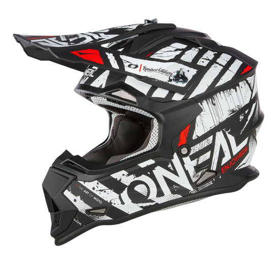 O'Neal 2 Series Helmet Glitch V.23 - Black/White