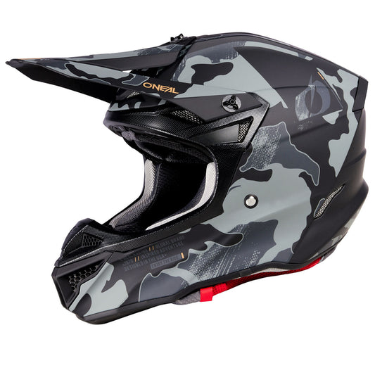 O'Neal 5 Series Helmet Camo V.23 (CLOSEOUT) - Black/Grey