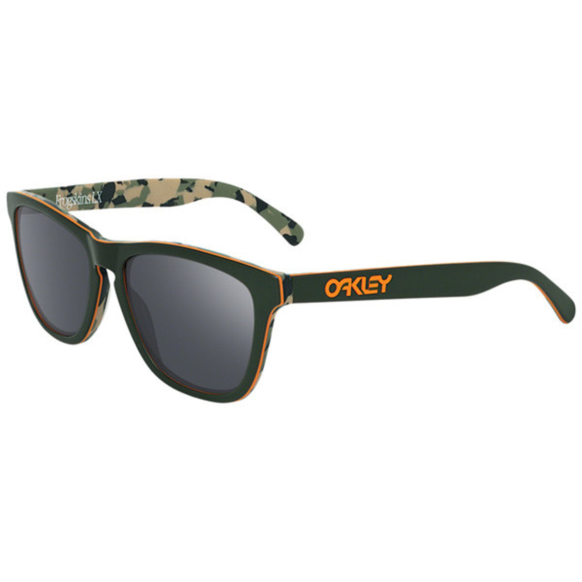 Oakley Frogskins LX Kostons Sunglasses - Matte Camo Green / Black Iridium Lens - OO2043-14 - Matte Camo Green/Black Iridium