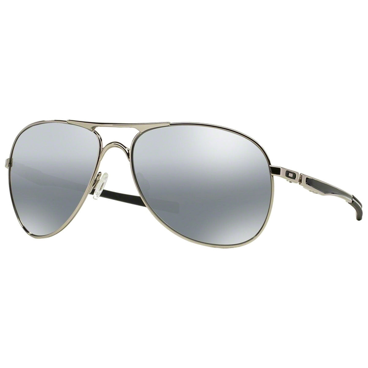 Oakley Plaintiff Sunglasses - Polished Chrome / Chrome Iridium Lens - OO4057-03