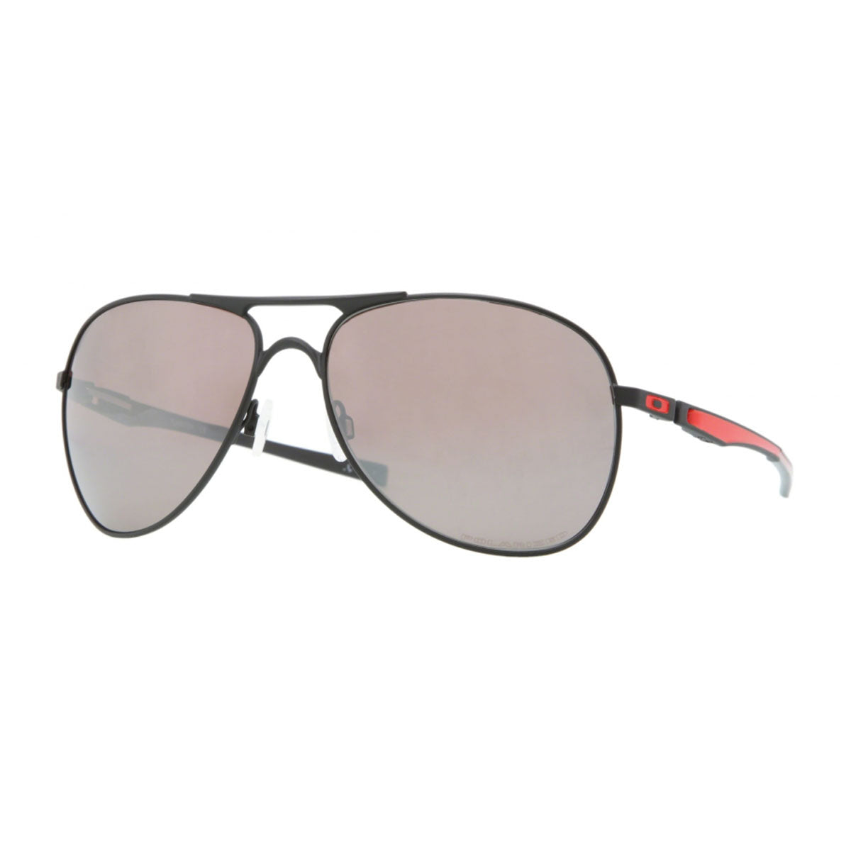 Oakley Plaintiff Sunglasses - Mate Black / OO Black Iridium Polarized Lens - OO4057-07 - Mate Black/OO Black Iridium Polarized
