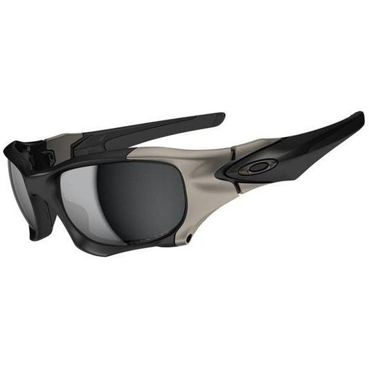Oakley Pit Boss II Asian Fit Sunglasses - Matte Black / Black Iridium Polarized Lens - OO9215-01