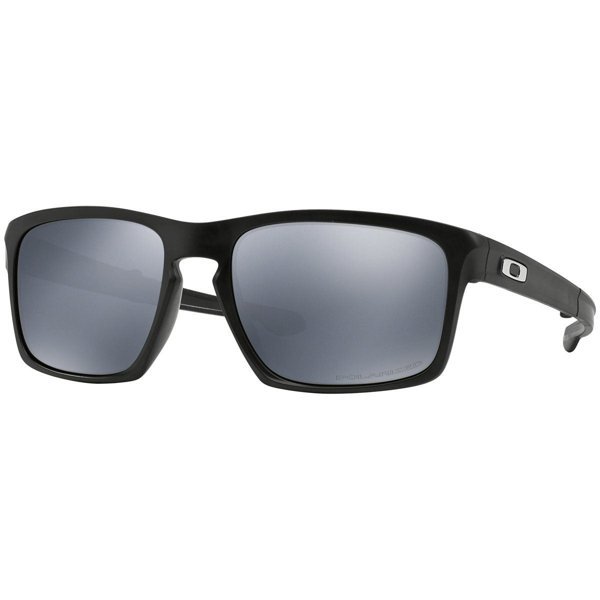 Oakley Sliver Foldable Sunglasses - Matte Black / Black Iridium Polarized Lens - OO9246-04