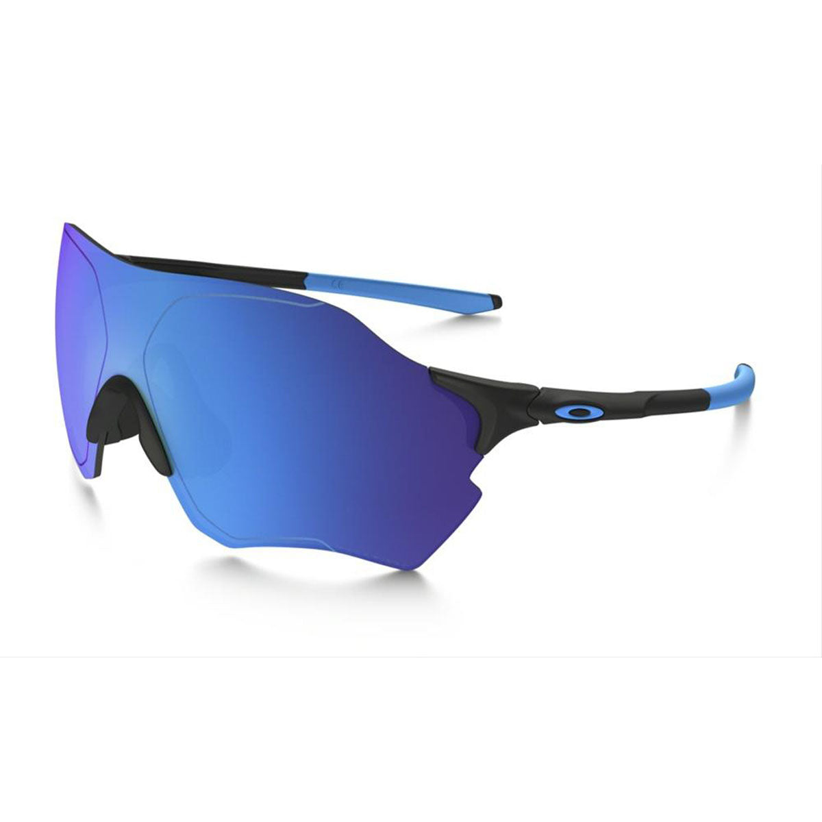 Oakley EVZero Range Sunglasses - Matte Black / Sapphire Iridium Polarized Lens - OO9327-07