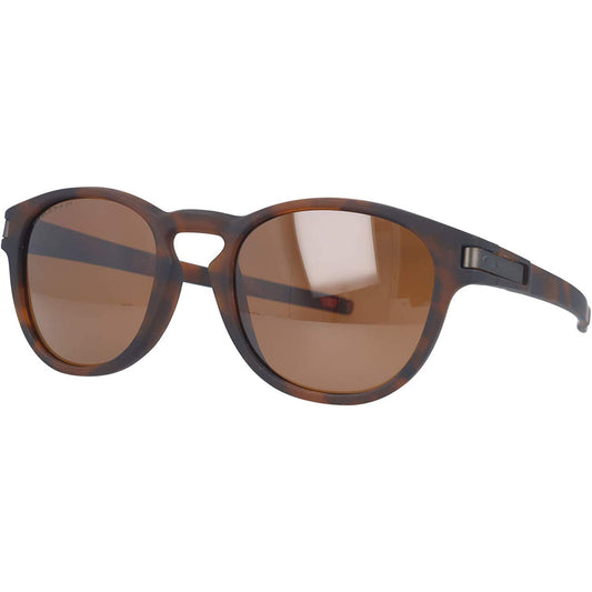 Oakley Latch Sunglasses CLOSEOUT - Matte Brown Tortoise / PRIZM Tungsten Iridium Polarized Lens - OO9349-2053 - Matte Brown Tortoise/PRIZM Tungsten Iridium Polarized