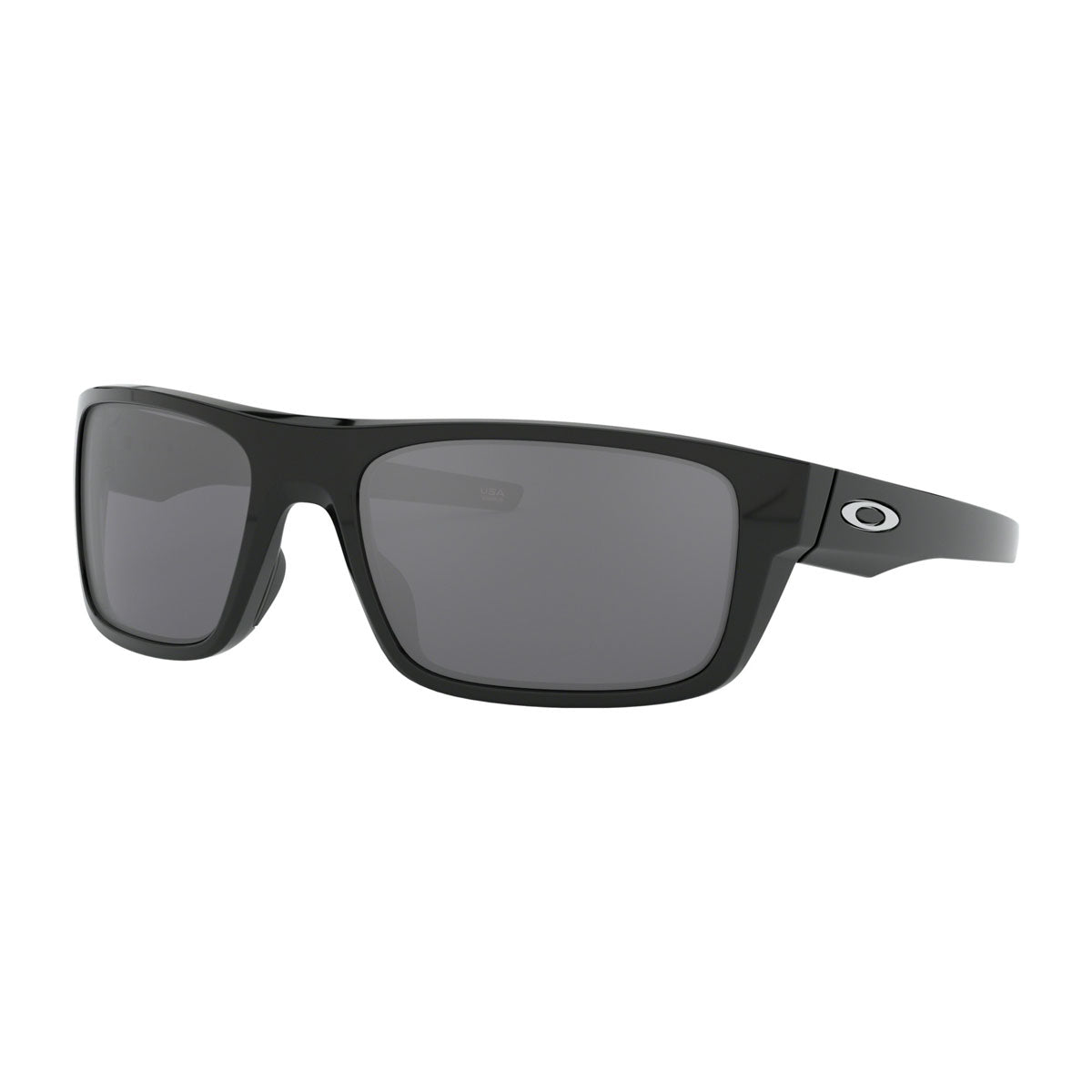 Oakley Drop Point Sunglasses - Polished Black / Black Iridium Lens - OO9367-0260