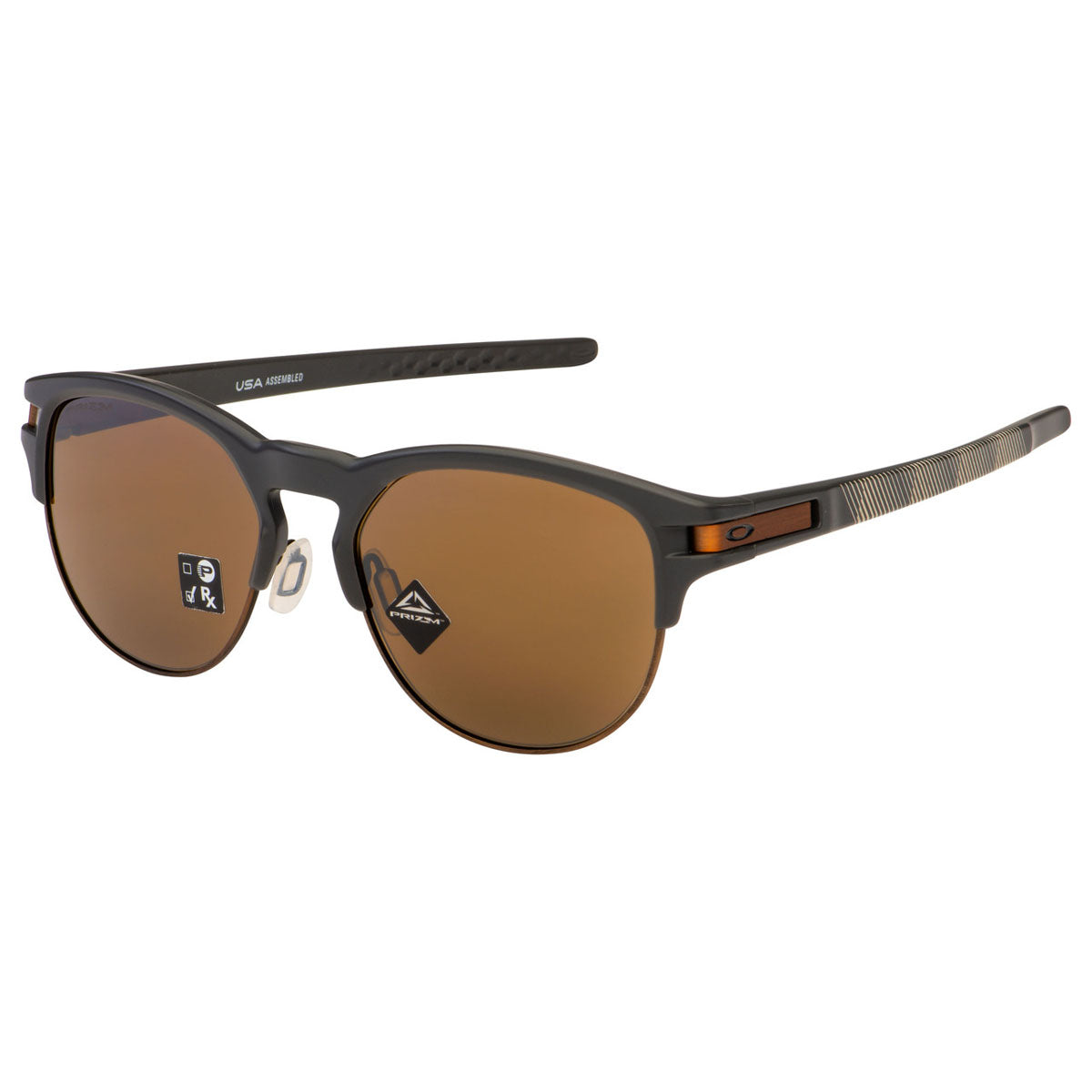 Oakley Latch Key L Sunglasses - Metro Matte Carbon / PRIZM Tungsten Lens - OO9394-1255 - Metro Matte Carbon/PRIZM Tungsten