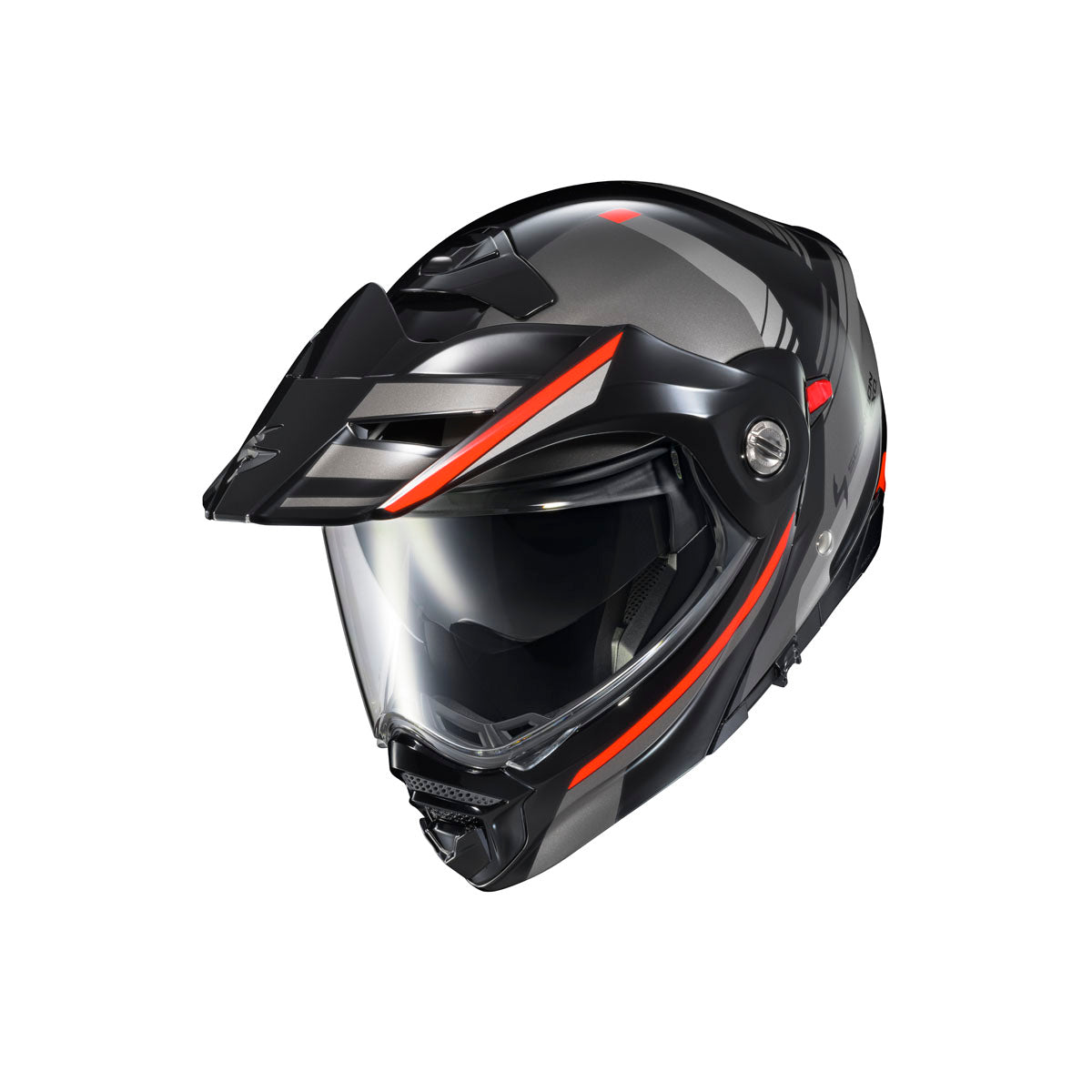 Scorpion EXO-At960 Modular Monk Helmet - Black/Red