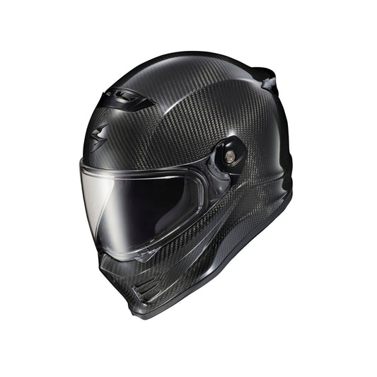 Scorpion Covert Fx Carbon Helmet - Gloss Black