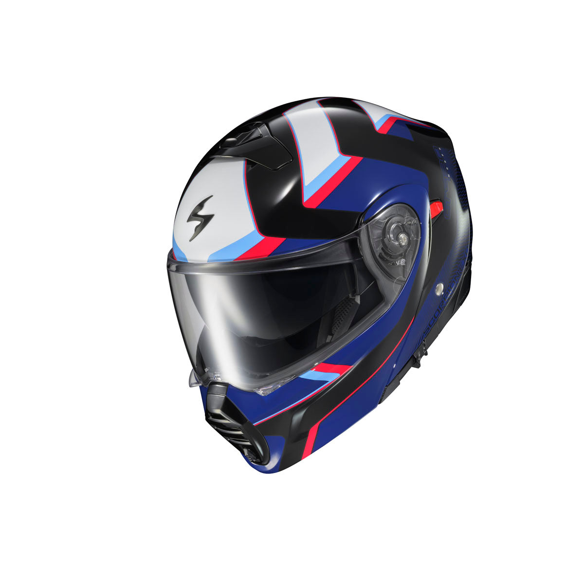 Scorpion EXO-Gt930 Transformer Morph Helmet - Blue/Red