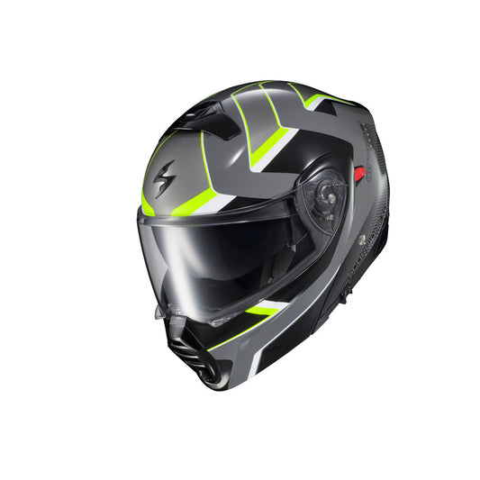 Scorpion EXO-Gt930 Transformer Morph Helmet - Grey/Hi-Viz