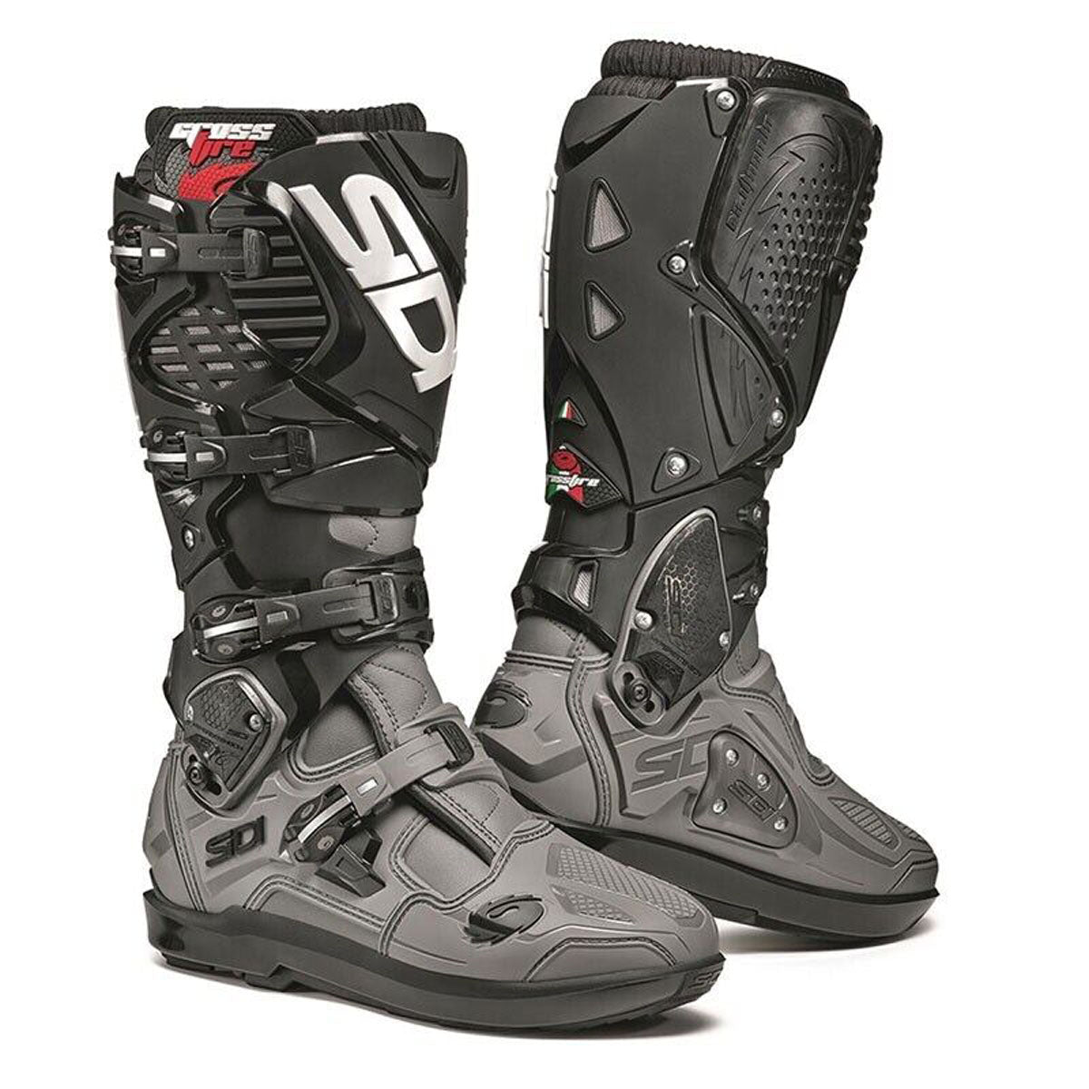 Sidi Crossfire 3 SRS Boots CLOSEOUT - Black/Grey