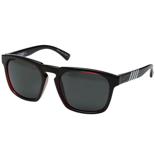 Vonzipper Banner Sunglasses - Fasthouse Red Satin / Grey Chrome