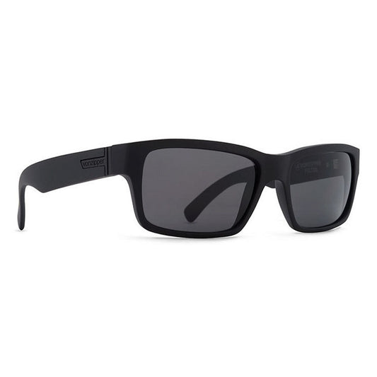 Vonzipper Fulton S.I.N Sunglasses - Black Satin / Grey