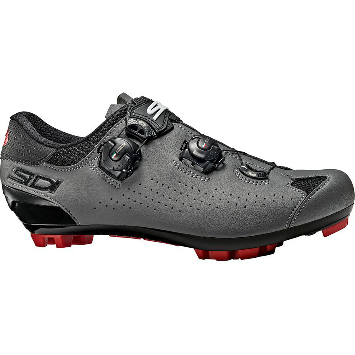 Sidi Dominator 10 MEGA Mountain Bike Shoes CLOSEOUT - Black/Grey