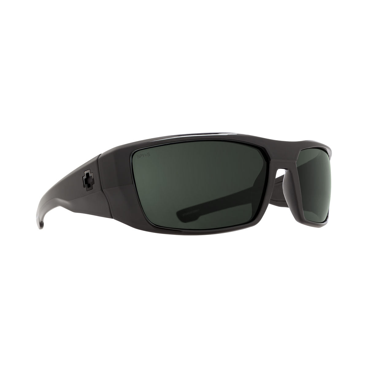 Spy Dirk Sunglasses CLOSEOUT - SOSI ANSI RX Black/HD Plus Gray Green