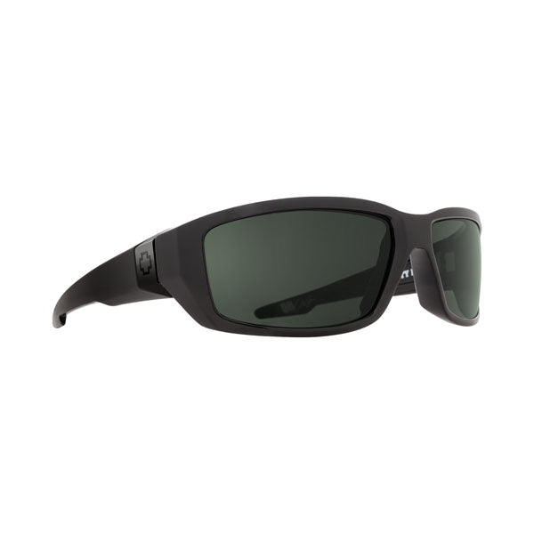 Spy Dirty Mo Sunglasses CLOSEOUT - SOSI Black/HD Plus Gray Green