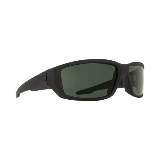 Spy Dirty Mo Sunglasses CLOSEOUT - SOSI Matte Black/HD Plus Gray Green