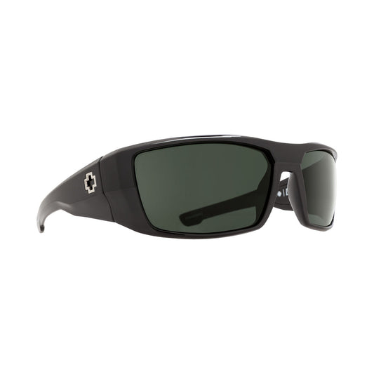 Spy Dirk Sunglasses - Black/HD Plus Gray Green