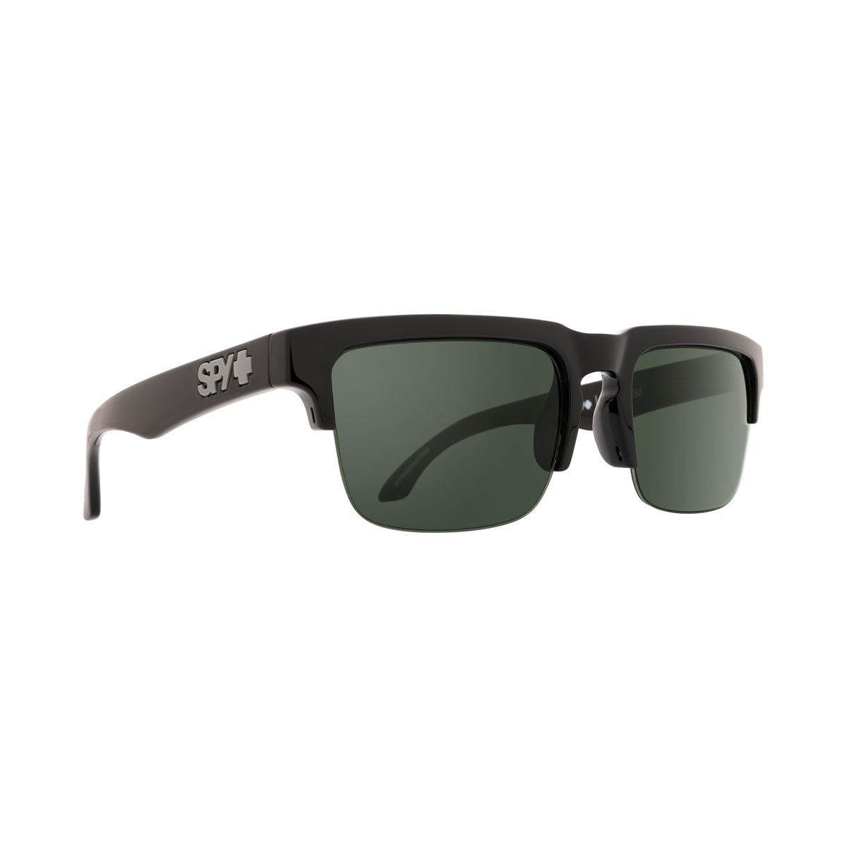 Spy Helm 5050 Sunglasses CLOSEOUT - 5050 Black/HD Plus Gray Green