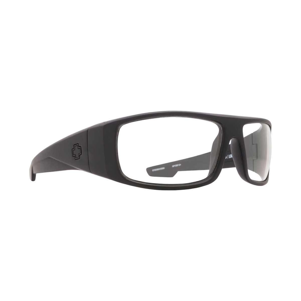 Spy Logan Sunglasses CLOSEOUT - Matte Black Ansi Rx/HD Clear