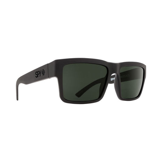 Spy Montana Polarized Sunglasses CLOSEOUT - Soft Matte Black/HD Plus Gray Green Polarized