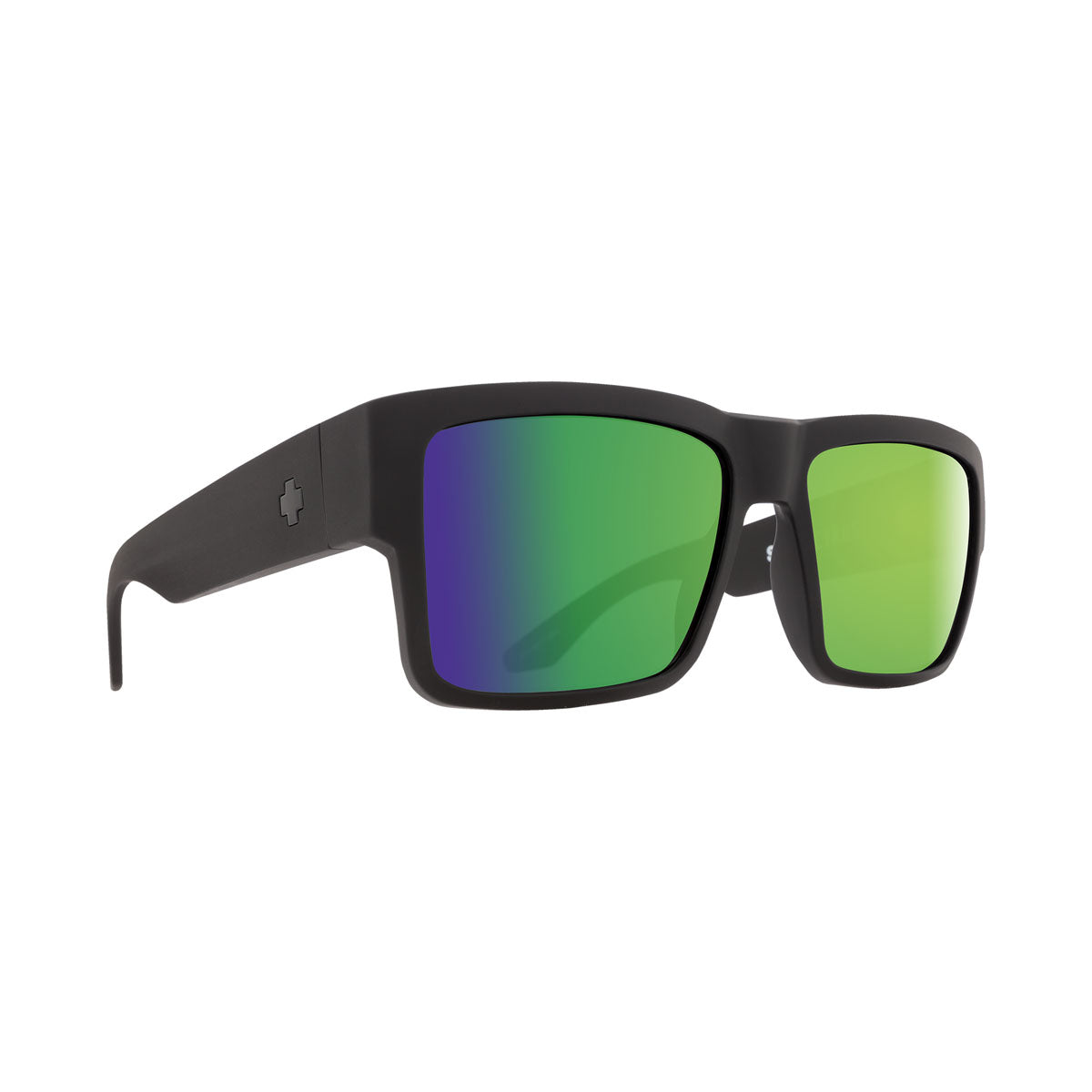 Spy Cyrus Sunglasses - Matte Black/HD Plus Bronze Polar/Green Spectra