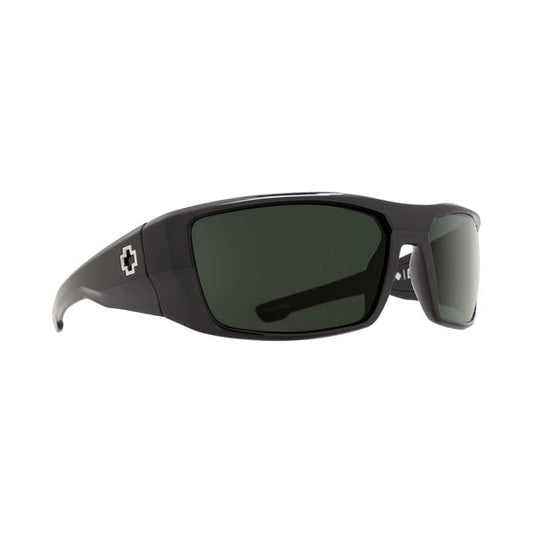 Spy Dirk Polarized Sunglasses - Black/HD Plus Gray Green Polarized