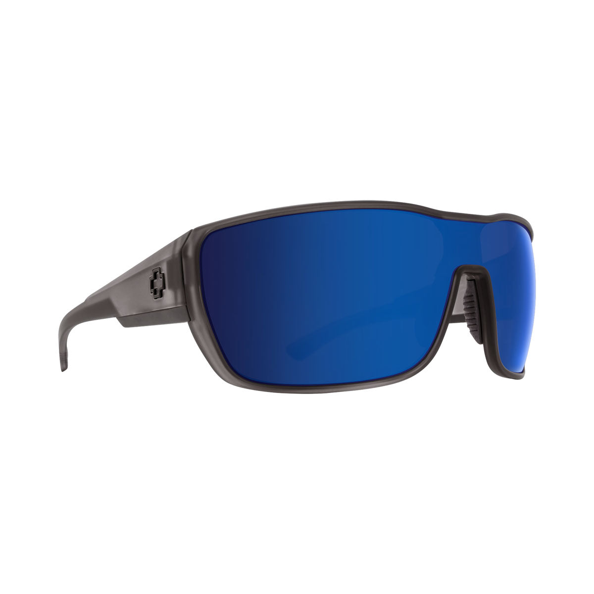 Spy Tron 2 Sunglasses CLOSEOUT - Matte Gray Smoke/Happy Bronze/Dark Blue Spectra