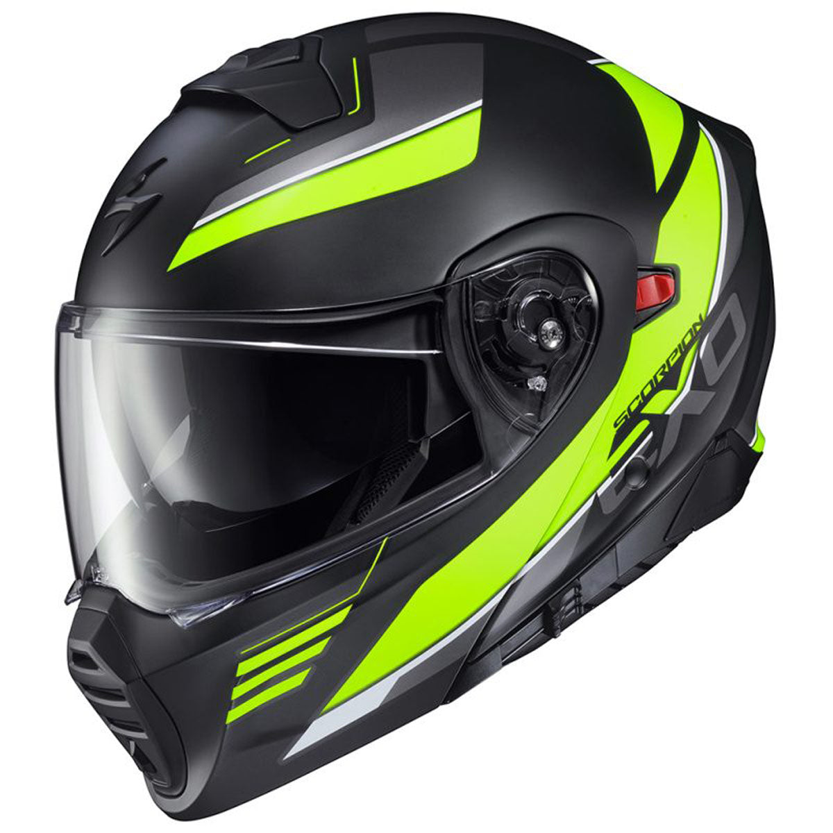 Scorpion EXO-GT930 Transformer Modulus Helmet CLOSEOUT - Hi-Vis