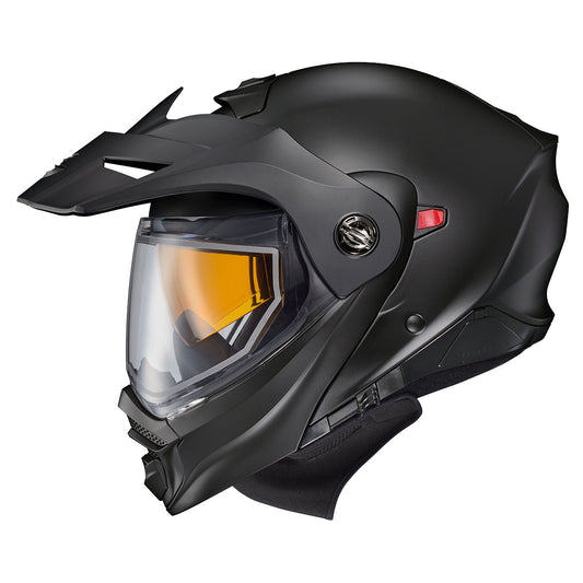 Scorpion EXO-AT960 Cold Weather Snow Helmet - Dual Pane Shield - Matte Black