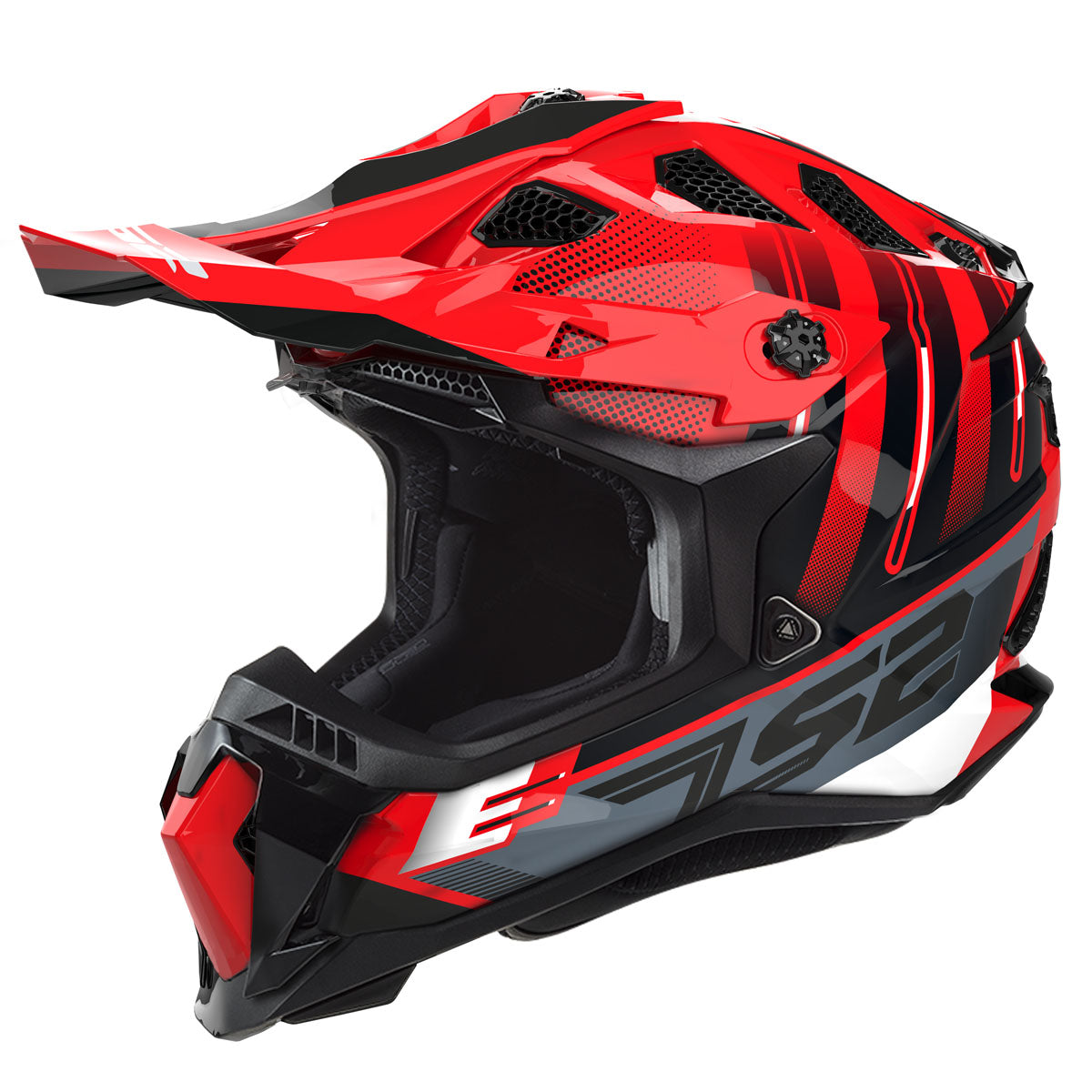 LS2 Subverter Evo Shadow Helmet - Gloss Red