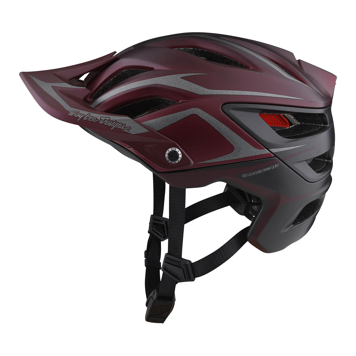 Troy Lee Designs A3 Helmets w/ MIPS - Jade Burgundy