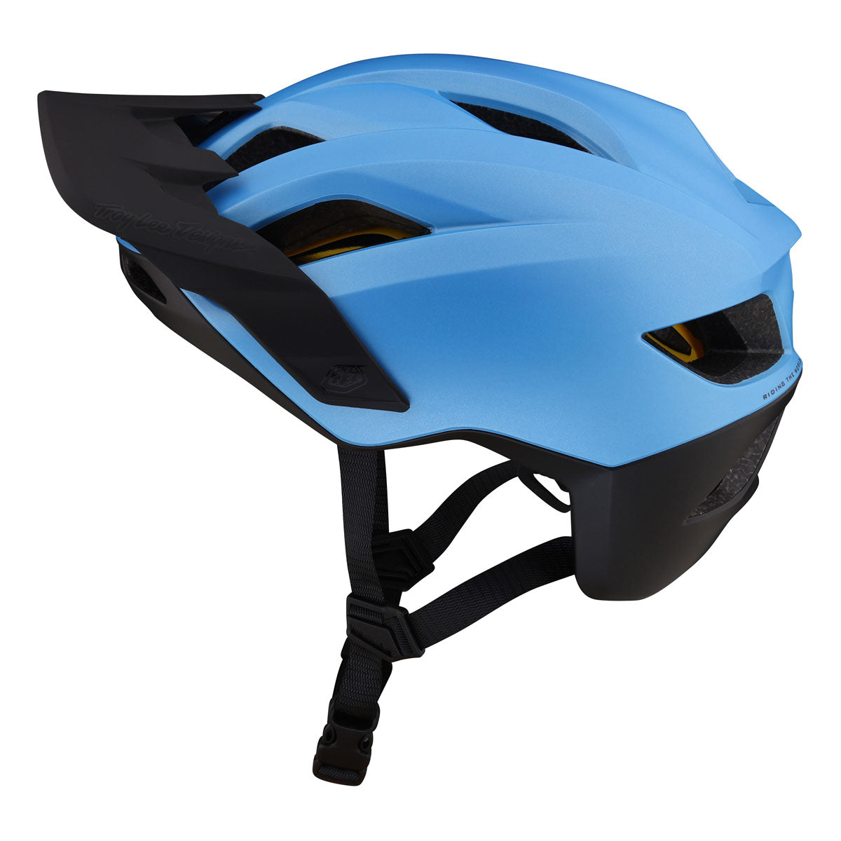 Troy Lee Designs Flowline Helmet - Orbit Oasis Blue/Black