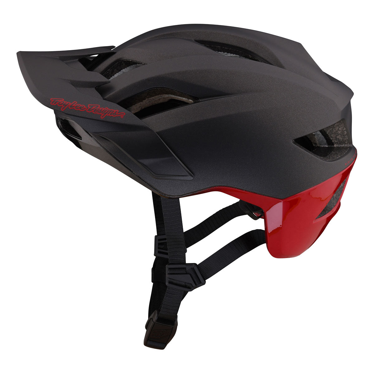 Troy Lee Designs Flowline SE Helmet - Radian Charcoal/Red